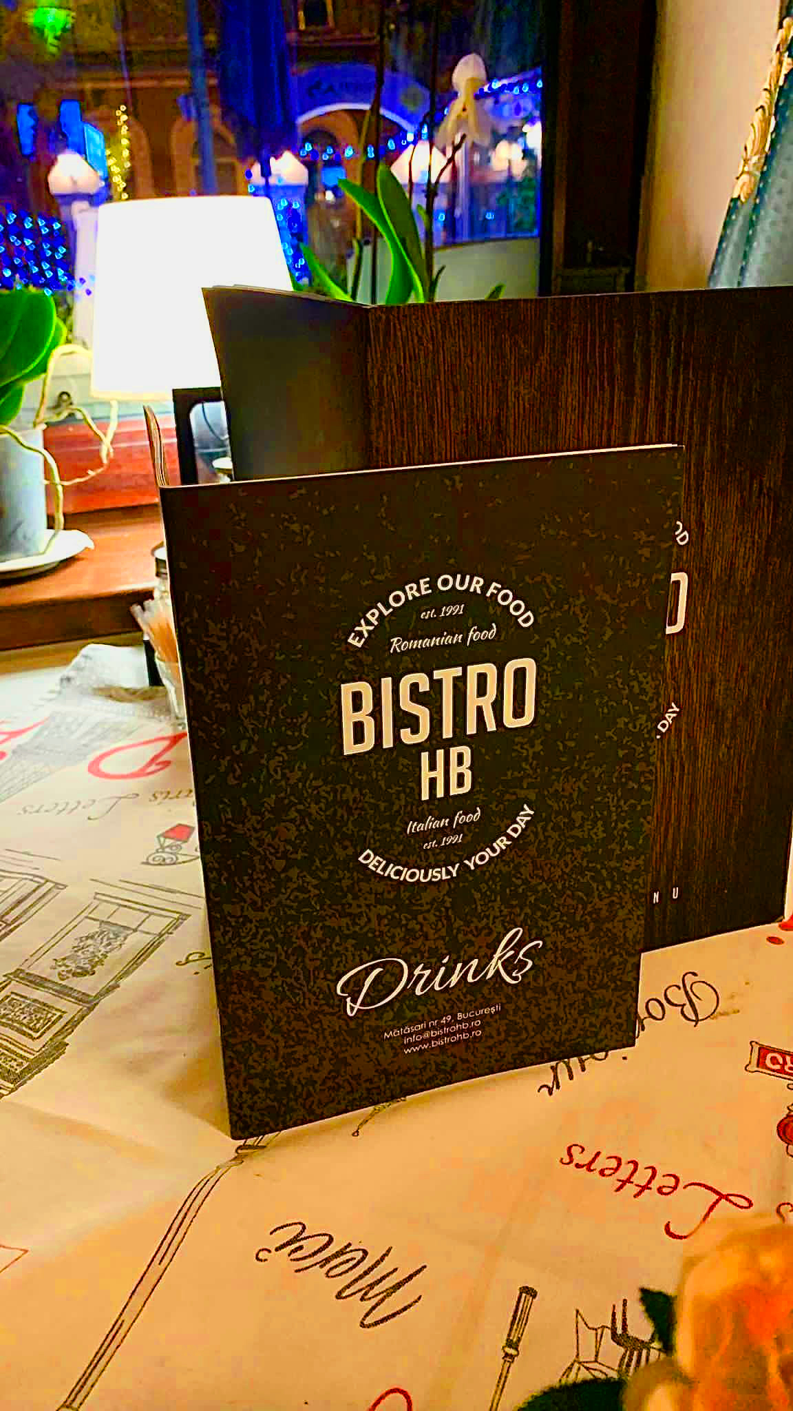 Rezervare la Bistro HB